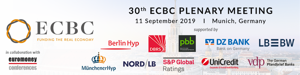 Banner for 30th ECBC Plenary Meeting 11 Sept 2019 Munich - ECBC